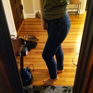 Darkwash Skinny Jeans